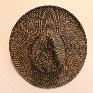 Fiesta Black and Tan Woven Hat